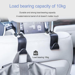 8pcs Car Seat Headrest Hook Auto Seat Hangers Organizer Accessories