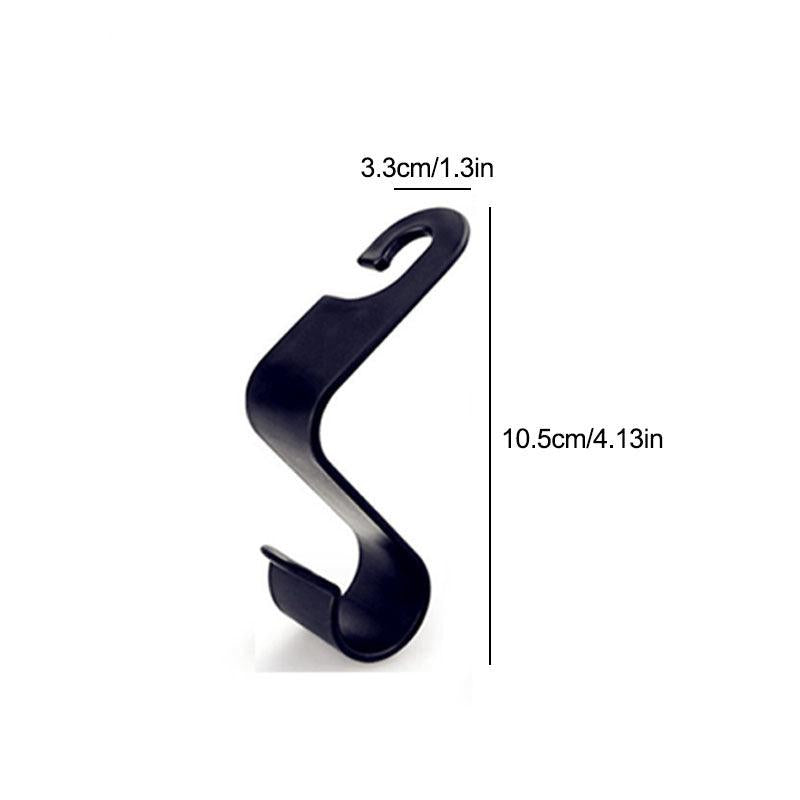 8pcs Car Seat Headrest Hook Auto Seat Hangers Organizer Accessories