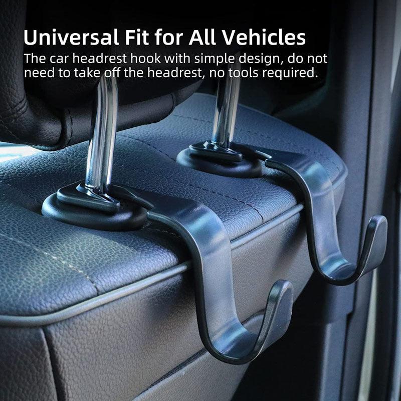 8pcs Car Seat Headrest Hook Auto Seat Hangers Organizer Accessories