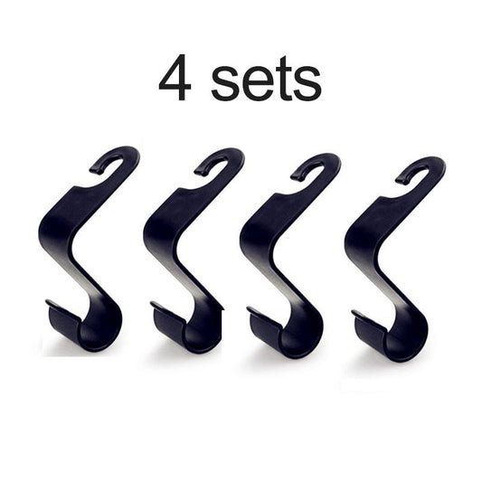 8pcs Car Seat Headrest Hook Auto Seat Hangers Organizer Accessories