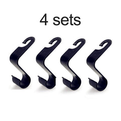 8pcs Car Seat Headrest Hook Auto Seat Hangers Organizer Accessories