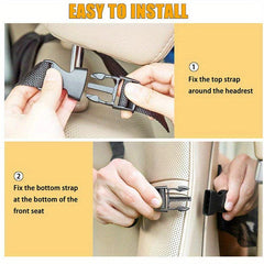 Car Storage Bag Chair Back Oxford Cloth Storage Bag