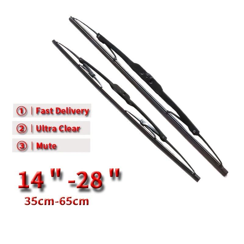 Upgrade Your Car's Wiper Blades - Universal U Hook Blades, 1 Piece