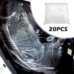 20pcs Universal Plastic Car Seat Covers Protector