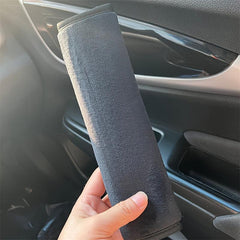 2pcs Car Safety Shoulder Protection Plush Seat Belt Interior Accessories
