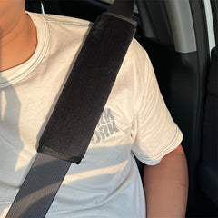 2pcs Car Safety Shoulder Protection Plush Seat Belt Interior Accessories
