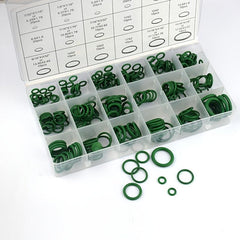 270 Pcs O Ring Assortment Kit Green Seal Rings Set