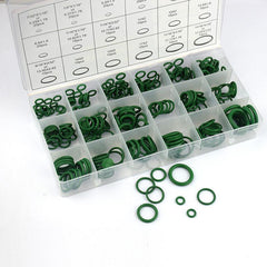 270 Pcs O Ring Assortment Kit Green Seal Rings Set