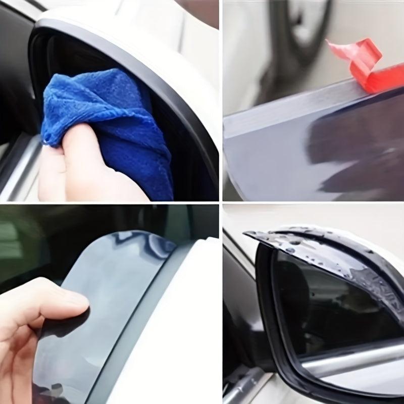 Universal Rainproof Rearview Mirror Blades - Clear View in Any Weather