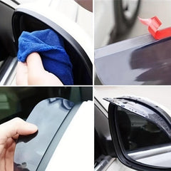 Universal Rainproof Rearview Mirror Blades - Clear View in Any Weather