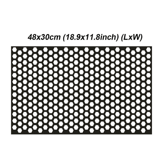 Polyester Honeycomb Car Sticker For Taillight Lamp Cover