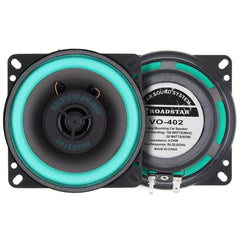 10 16 Cm 100W 2 Way Car HIFI Coaxial Speaker Green