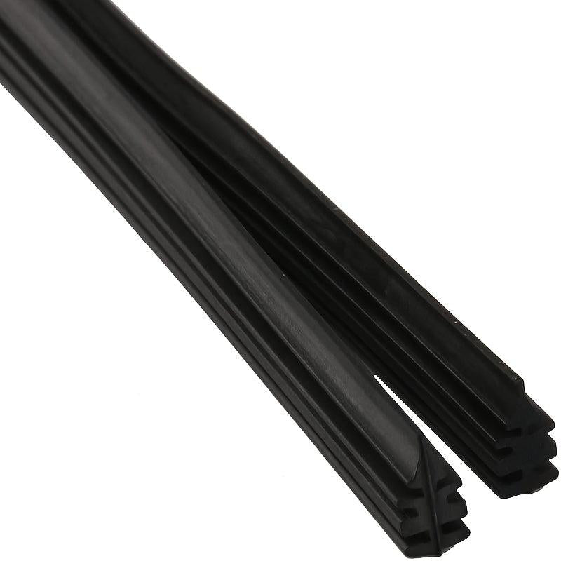 Rubber Strips for Boneless Car Wipers, Perfect Fit