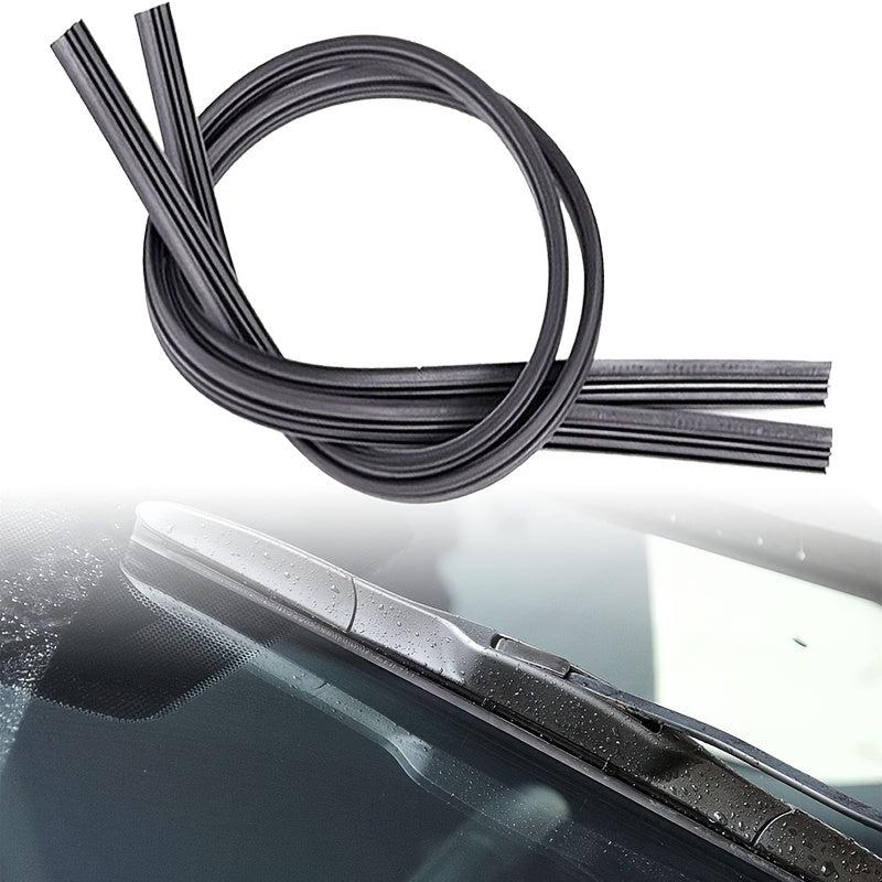 Rubber Strips for Boneless Car Wipers, Perfect Fit