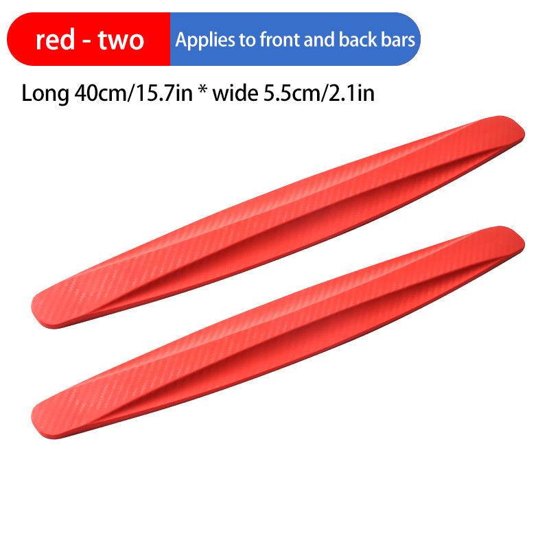 2Pcs Bumper Anti-collision Strips Door Protective Tape Car Accessory