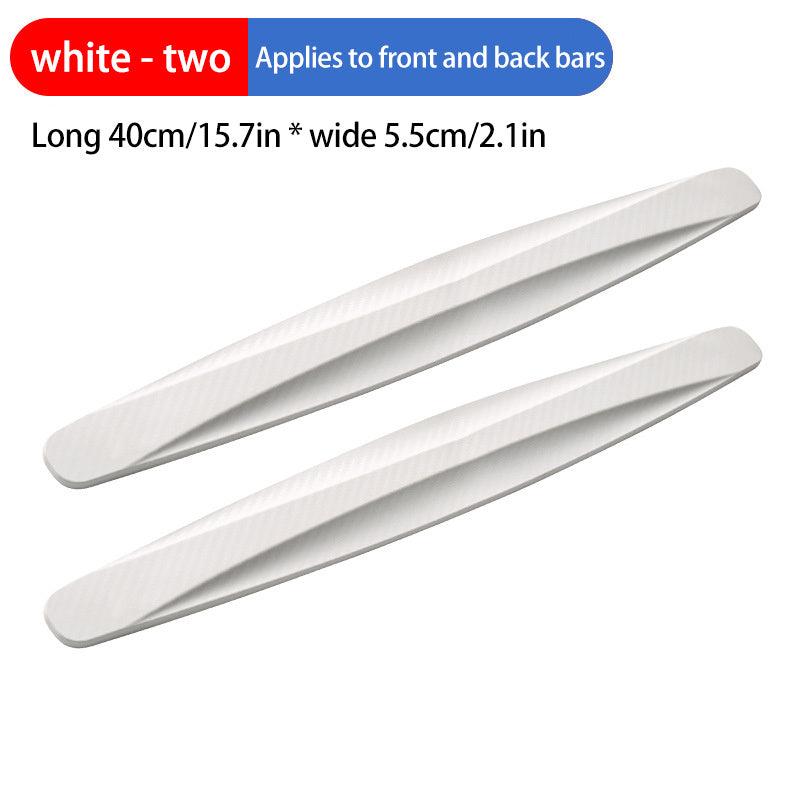 2Pcs Bumper Anti-collision Strips Door Protective Tape Car Accessory