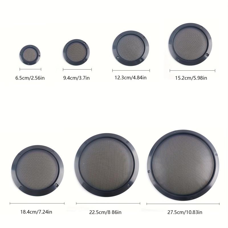 Car Home Speaker Net Cover High Mesh Enclosure Plastic Frame Metal Grilles