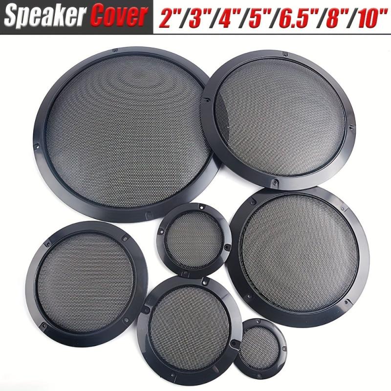 Car Home Speaker Net Cover High Mesh Enclosure Plastic Frame Metal Grilles
