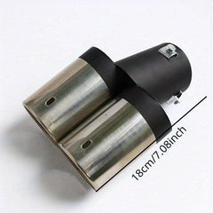 Universal Car Exhaust Muffler Stainless Steel Tail Pipe