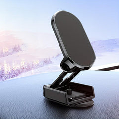 360 Rotatable Car Magnetic Phone Mount Foldable Secure Holder