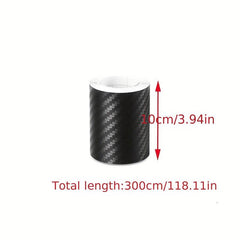 Car Stickers Scratch Cover Carbon Fiber Waterproof Stereo Stickers
