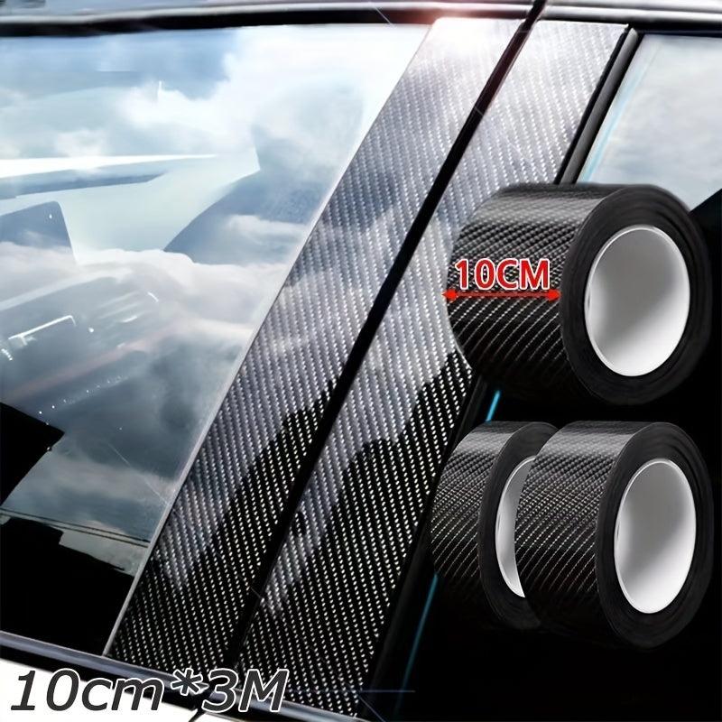 Car Stickers Scratch Cover Carbon Fiber Waterproof Stereo Stickers