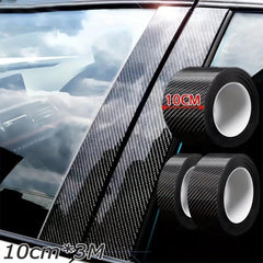 Car Stickers Scratch Cover Carbon Fiber Waterproof Stereo Stickers