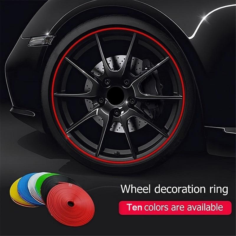 8M Decorative Anti Collision Strips with Adhesion Promoter for Wheel Protection