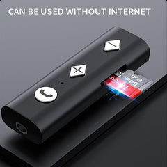 Lavalier Type 5 0 Wireless Receiver Car Adapter Navigation