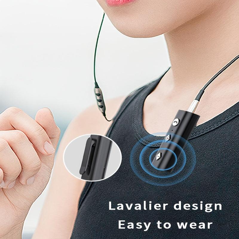 Lavalier Type 5 0 Wireless Receiver Car Adapter Navigation