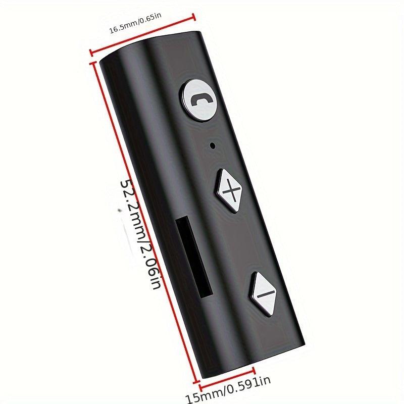 Lavalier Type 5 0 Wireless Receiver Car Adapter Navigation
