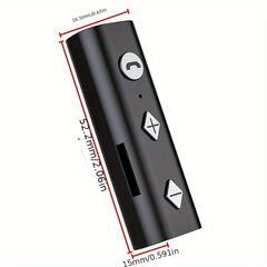 Lavalier Type 5 0 Wireless Receiver Car Adapter Navigation