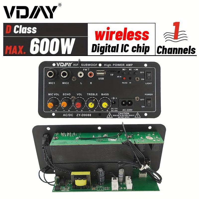 600W Class D Power Amplifier Board for Home Karaoke