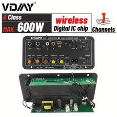 600W Class D Power Amplifier Board for Home Karaoke