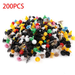 50 Pcs Car Clips Fastener Bumper Interior Decoration Auto Plastic