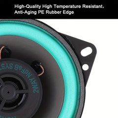 10 16 Cm 100W Coaxial Car Speaker Ultra Thin HiFi Sound