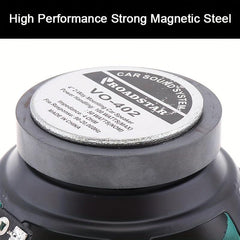 10 16 Cm 100W Coaxial Car Speaker Ultra Thin HiFi Sound