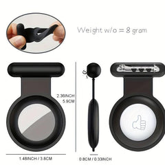 Airtag Holder Case with Anti Lost Pin for Kids
