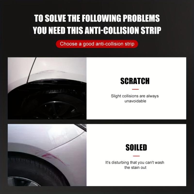 Carbon Fiber Wheel Eyebrow Anti-collision Strip Decorative Stickers