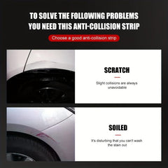 Carbon Fiber Wheel Eyebrow Anti-collision Strip Decorative Stickers