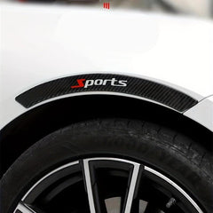 Carbon Fiber Wheel Eyebrow Anti-collision Strip Decorative Stickers