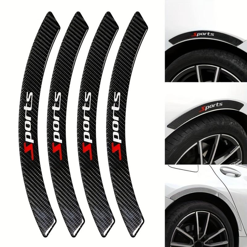 Carbon Fiber Wheel Eyebrow Anti-collision Strip Decorative Stickers