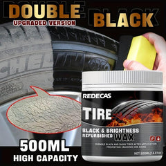 Car Tire Refurbishment Bright Coating Paste 500ml