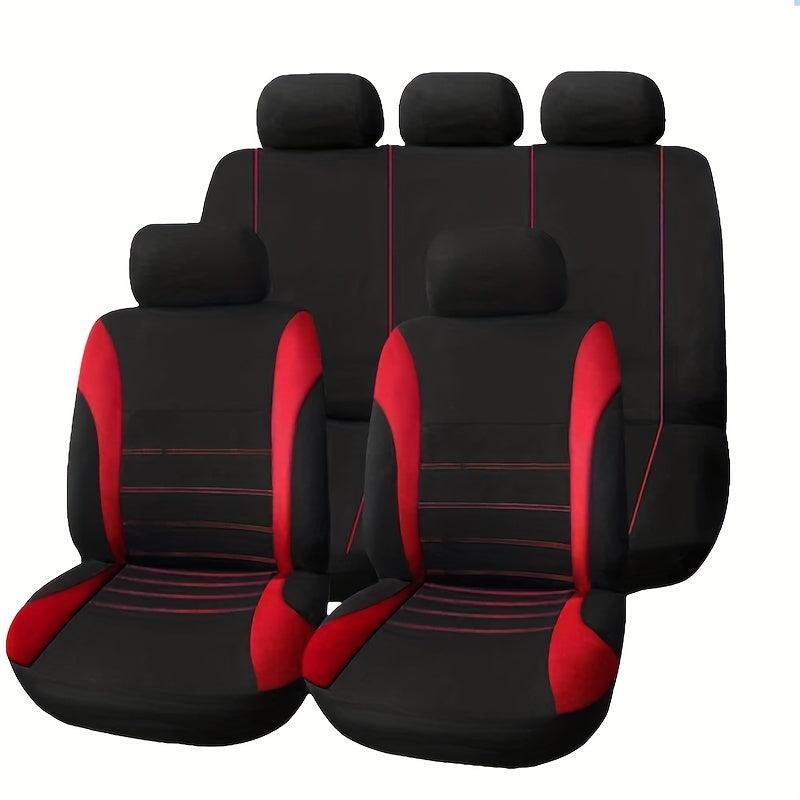Universal 9 Piece Car Seat Cover Set