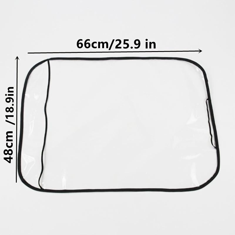 Car Seat Waterproof Anti Kick Back Covers Auto Stain Resistant Protector Mat