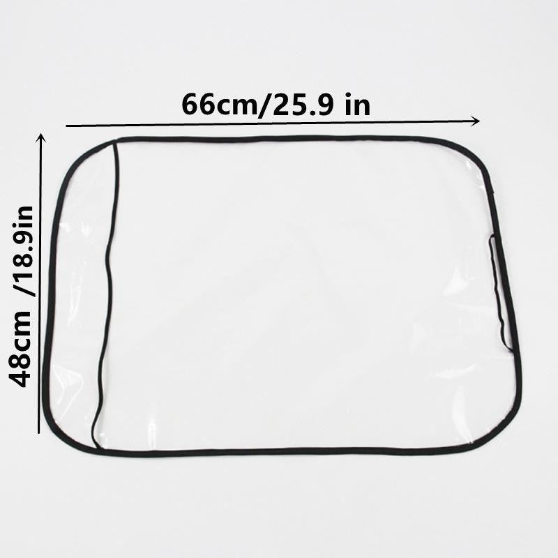 Car Seat Waterproof Anti Kick Back Covers Auto Stain Resistant Protector Mat
