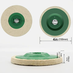 100mm Wool Felt Wheel for Car