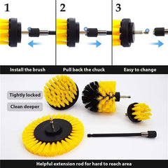 Drill Brush Power Scrubber Cleaning Brush Set