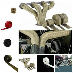 5M Motorcycle Insulation Belt Banana Cloth High Temp Resistant Anti-scalding