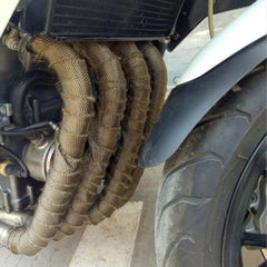 5M Motorcycle Insulation Belt Banana Cloth High Temp Resistant Anti-scalding